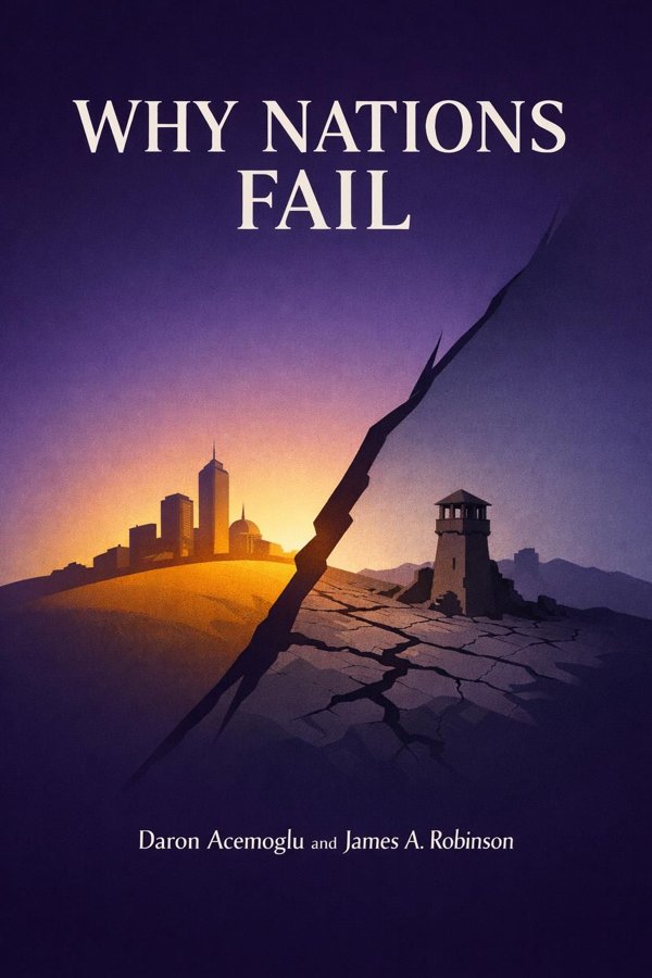 Why Nations Fail: The Origins of Power, Prosperity, and Poverty book cover