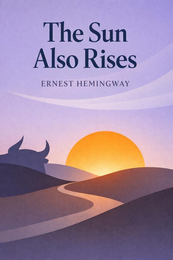 The Sun Also Rises book cover