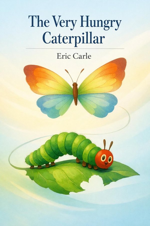 The Very Hungry Caterpillar book cover