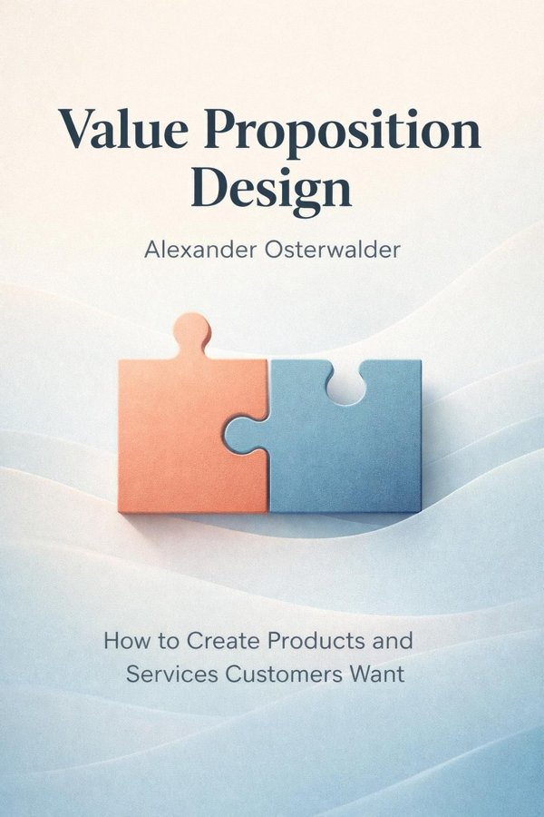 Value Proposition Design: How to Create Products and Services Customers Want book cover