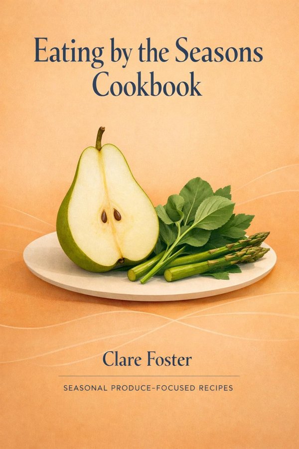 Eating by the Seasons Cookbook: Seasonal Produce-Focused Recipes book cover