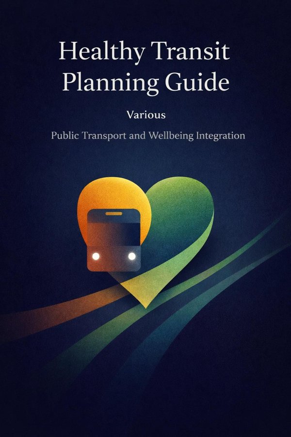 Healthy Transit Planning Guide: Public Transport and Wellbeing Integration book cover