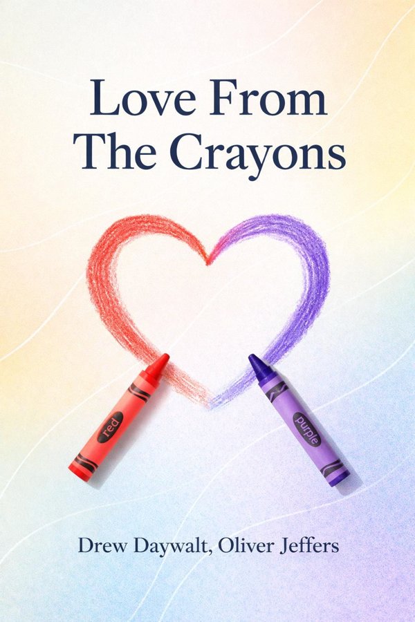 Love From The Crayons book cover