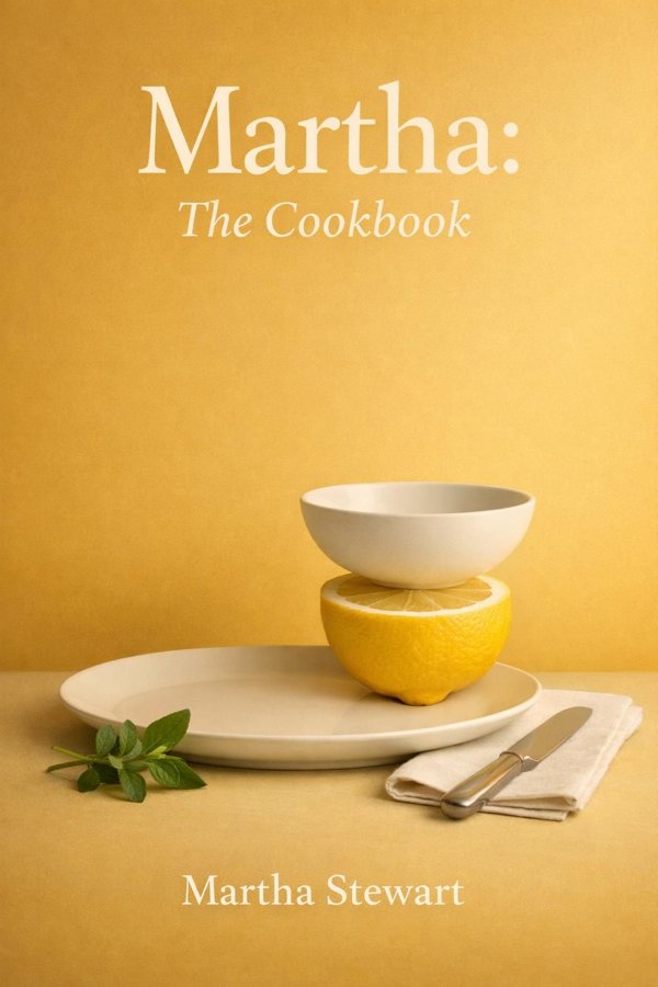 Martha: The Cookbook book cover