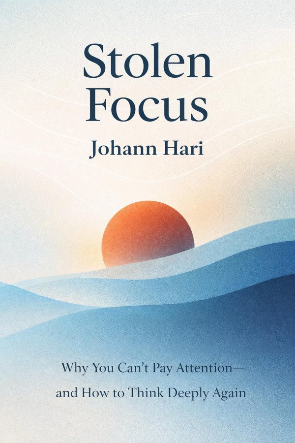 Stolen Focus: Why You Can't Pay Attention—and How to Think Deeply Again book cover