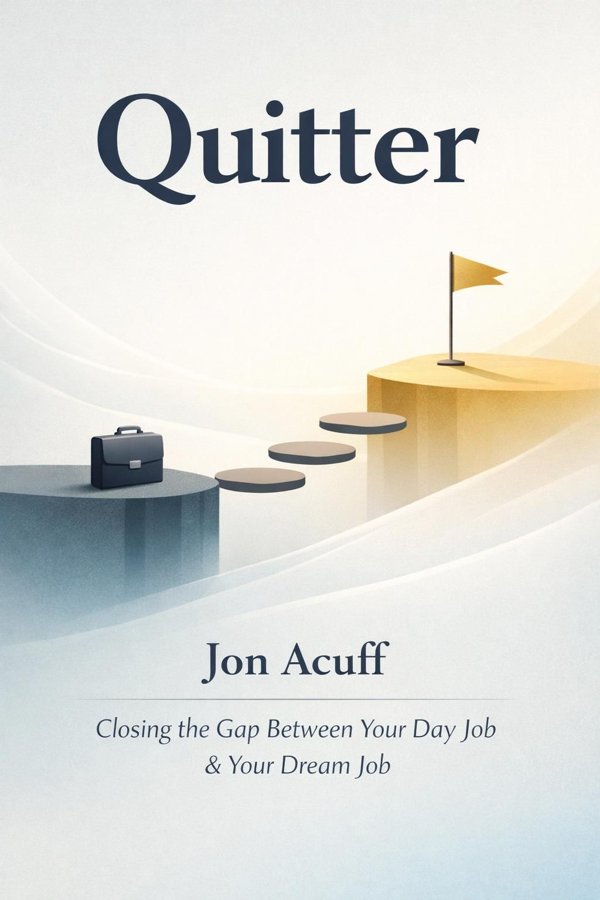Quitter: Closing the Gap Between Your Day Job & Your Dream Job book cover