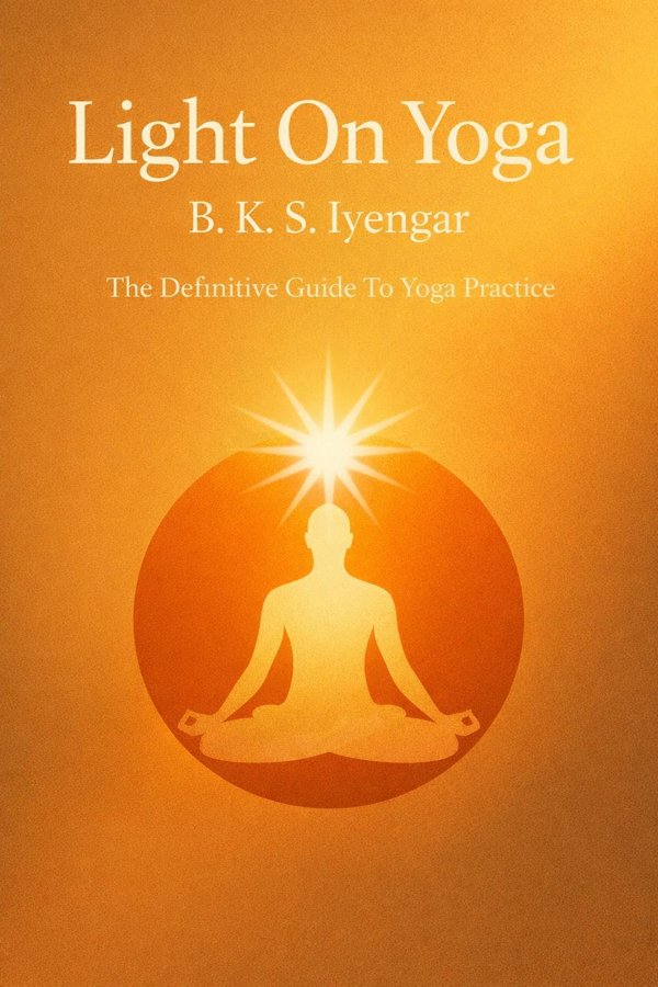 Light On Yoga: The Definitive Guide To Yoga Practice book cover