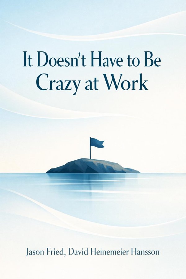 It Doesn’t Have to Be Crazy at Work book cover