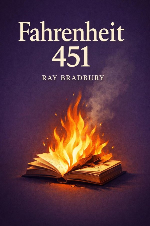 Fahrenheit 451 book cover