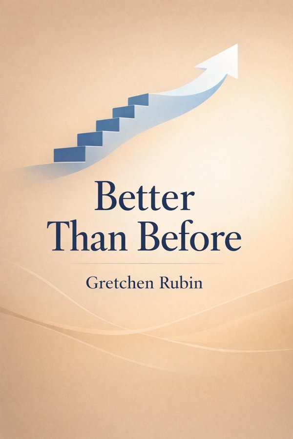 Better Than Before: Mastering The Habits Of Our Everyday Lives book cover